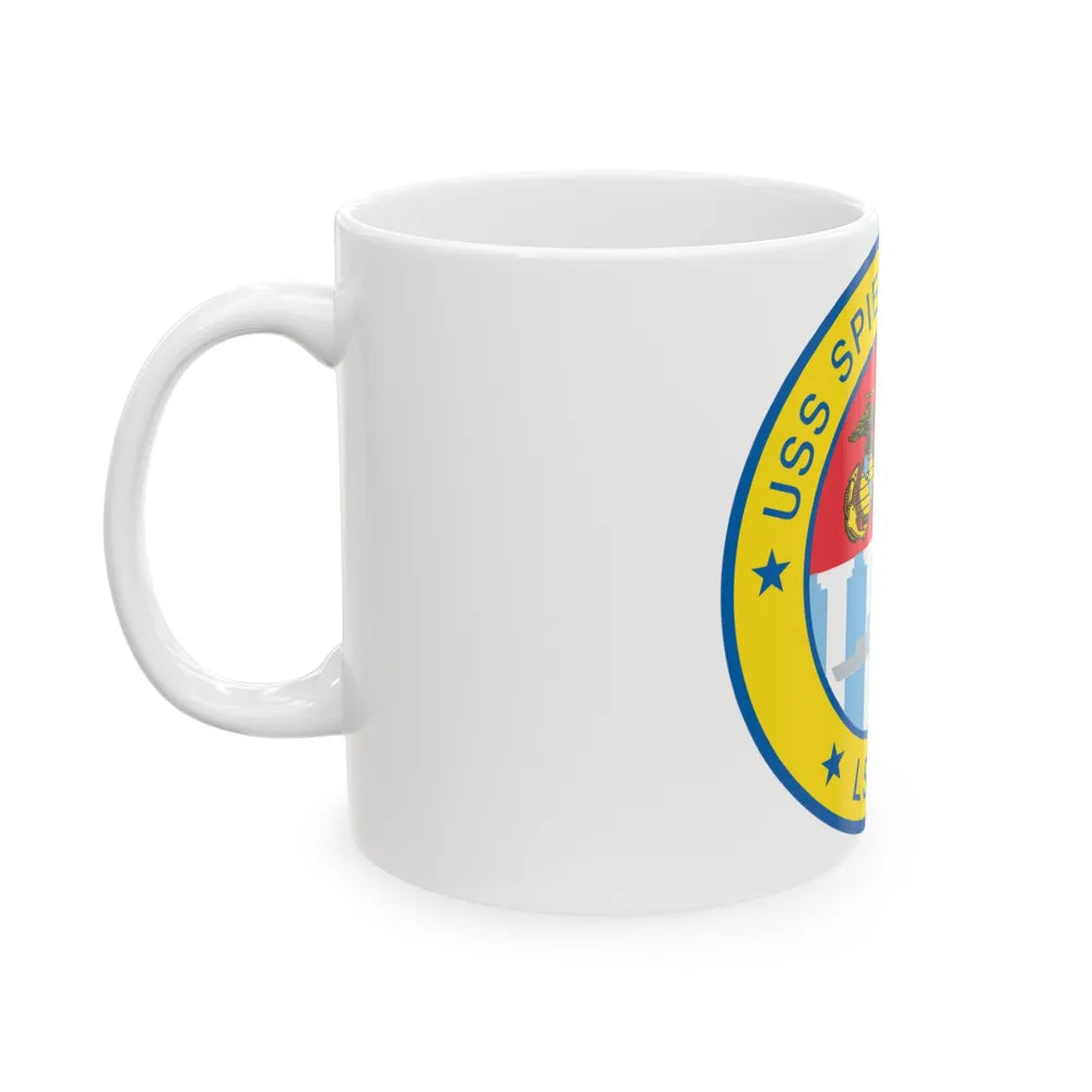 USS Spiegel Grove LSD 32 (U.S. Navy) White Coffee Mug-Go Mug Yourself