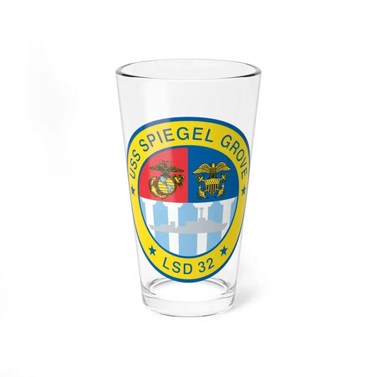 USS Spiegel Grove LSD 32 (U.S. Navy) Pint Glass 16oz 16oz - Go Mug Yourself