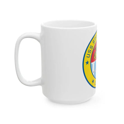 USS Spiegel Grove LSD 32 (U.S. Navy) White Coffee Mug - Go Mug Yourself