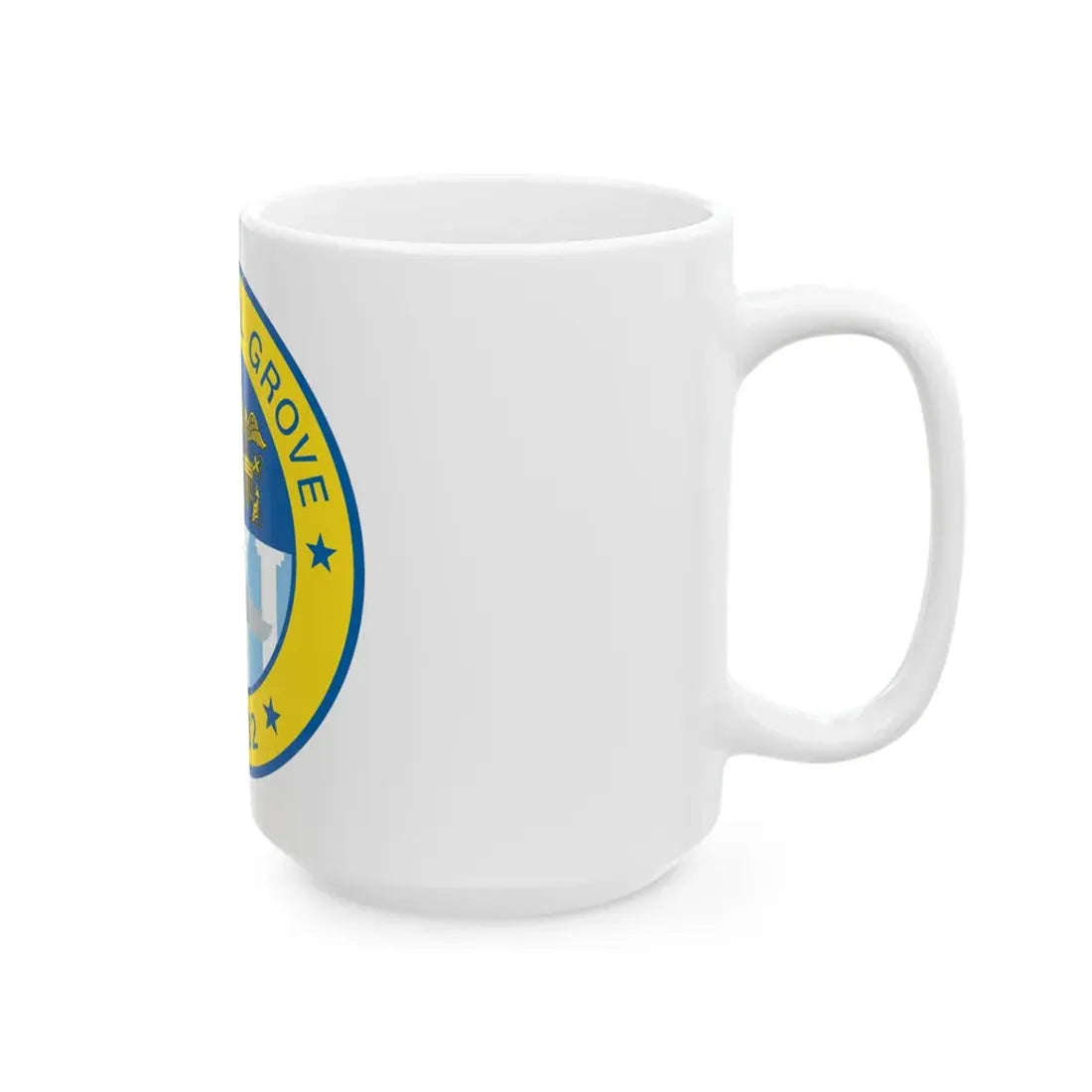 USS Spiegel Grove LSD 32 (U.S. Navy) White Coffee Mug - Go Mug Yourself