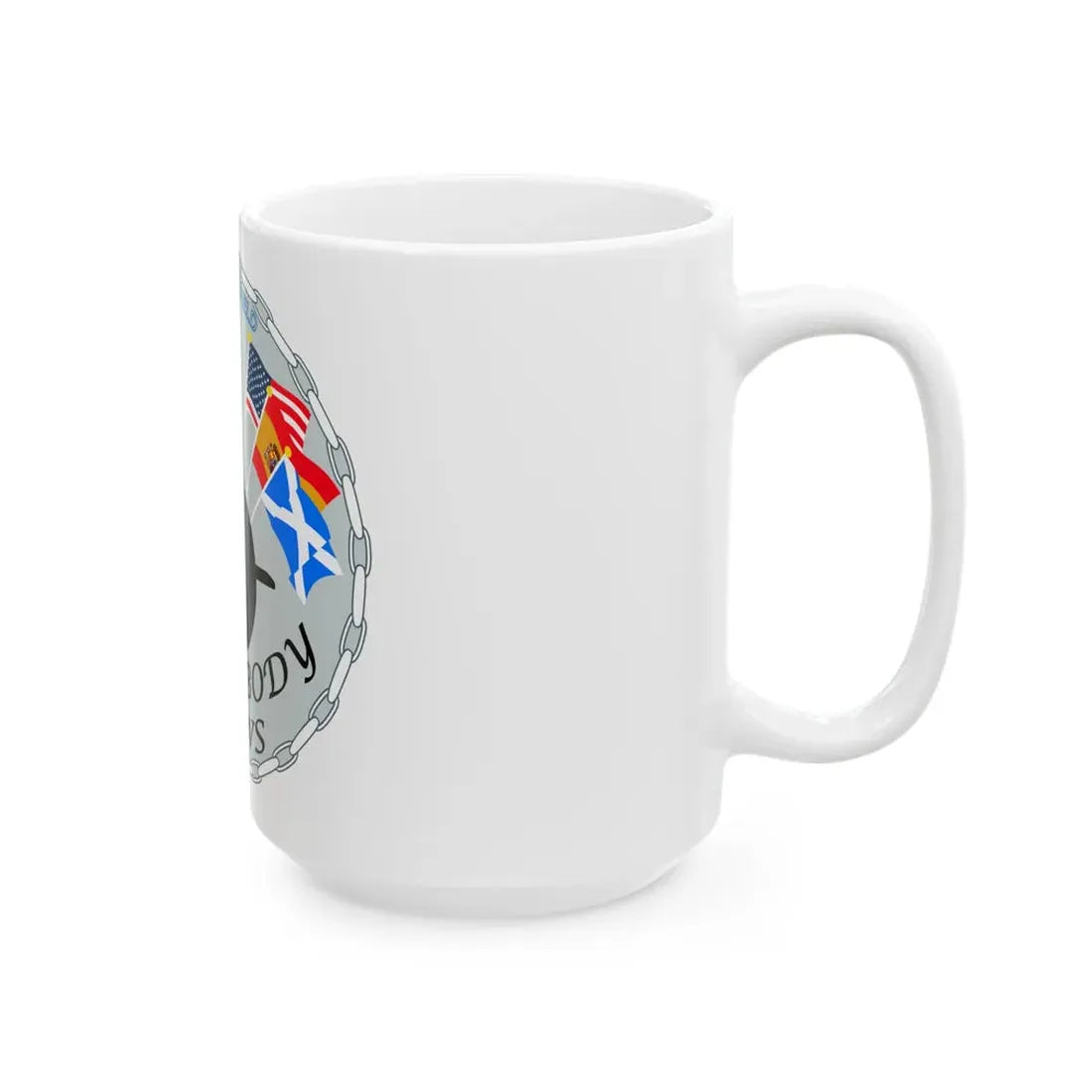USS Springfield Everybody Rows (U.S. Navy) White Coffee Mug - Go Mug Yourself