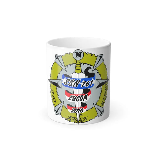 USS Springfield SSN 761 (U.S. Navy) Color Changing Mug 11oz-11oz-Go Mug Yourself