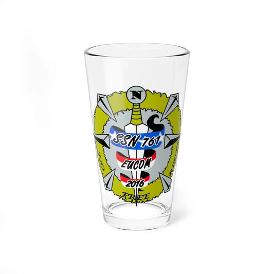 USS Springfield SSN 761 (U.S. Navy) Pint Glass 16oz 16oz - Go Mug Yourself