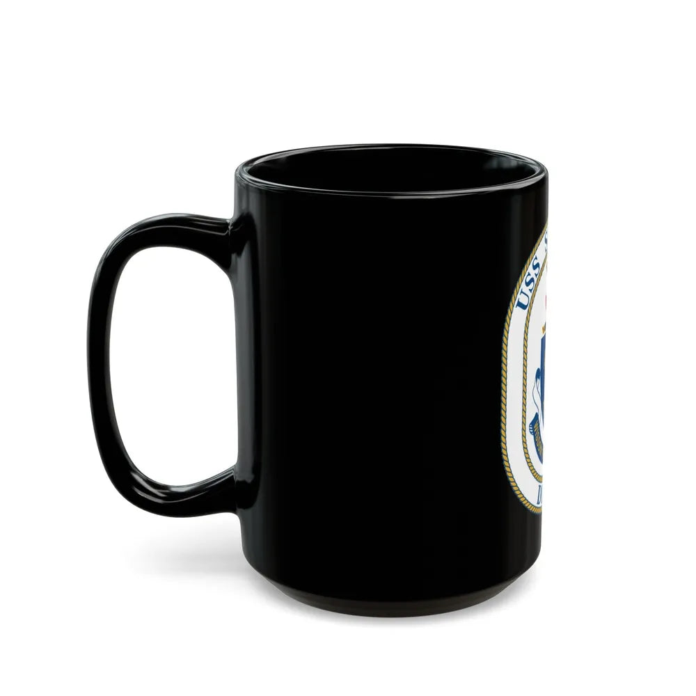 USS Spruance DD 963 (U.S. Navy) Black Coffee Mug-Go Mug Yourself