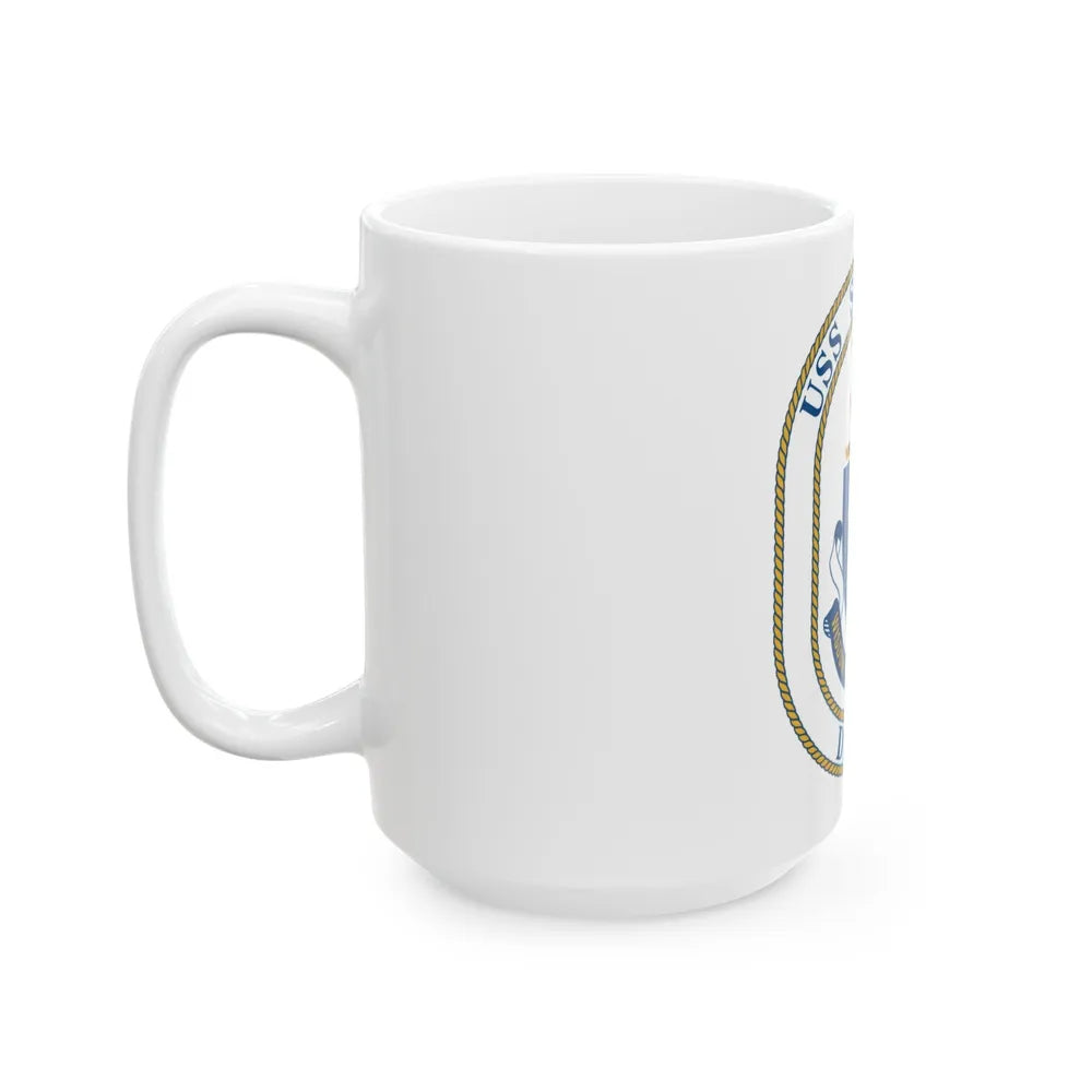 USS Spruance DD 963 (U.S. Navy) White Coffee Mug-Go Mug Yourself