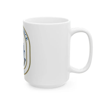 USS Spruance DD 963 (U.S. Navy) White Coffee Mug-Go Mug Yourself