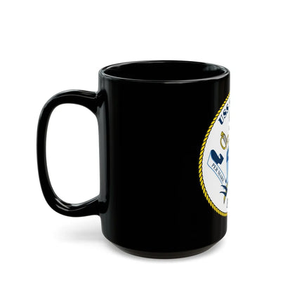 USS Squall PC7 (U.S. Navy) Black Coffee Mug-Go Mug Yourself