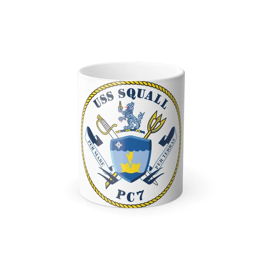 USS Squall PC7 (U.S. Navy) Color Changing Mug 11oz-11oz-Go Mug Yourself