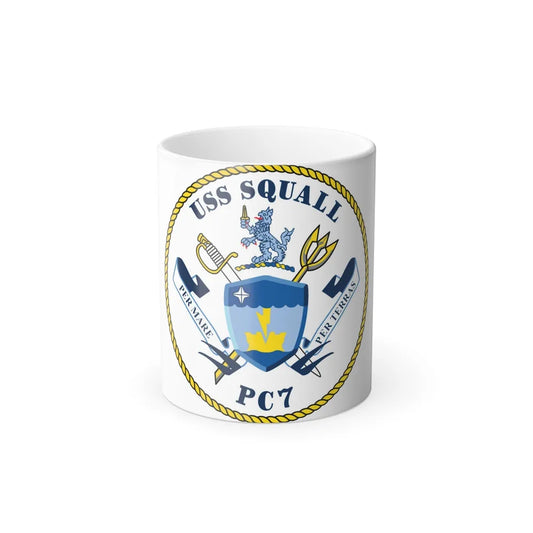 USS Squall PC7 (U.S. Navy) Color Changing Mug 11oz-11oz-Go Mug Yourself