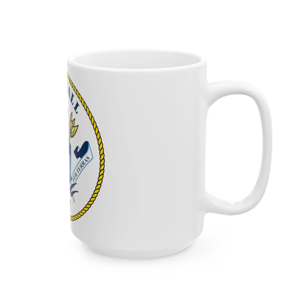 USS Squall PC7 (U.S. Navy) White Coffee Mug-Go Mug Yourself