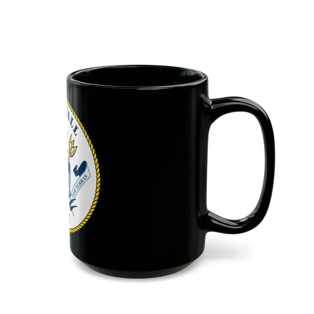 USS Squall PC7 (U.S. Navy) Black Coffee Mug - Go Mug Yourself
