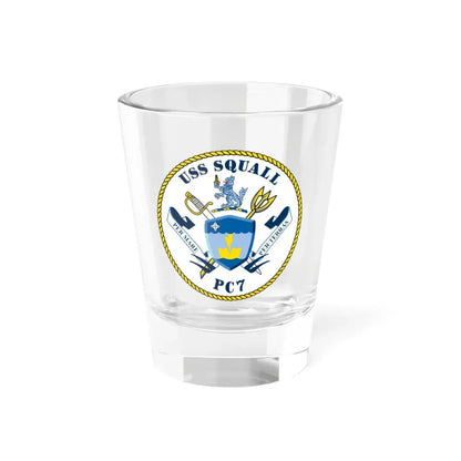 USS Squall PC7 (U.S. Navy) Shot Glass 1.5oz 1.5oz - Go Mug Yourself