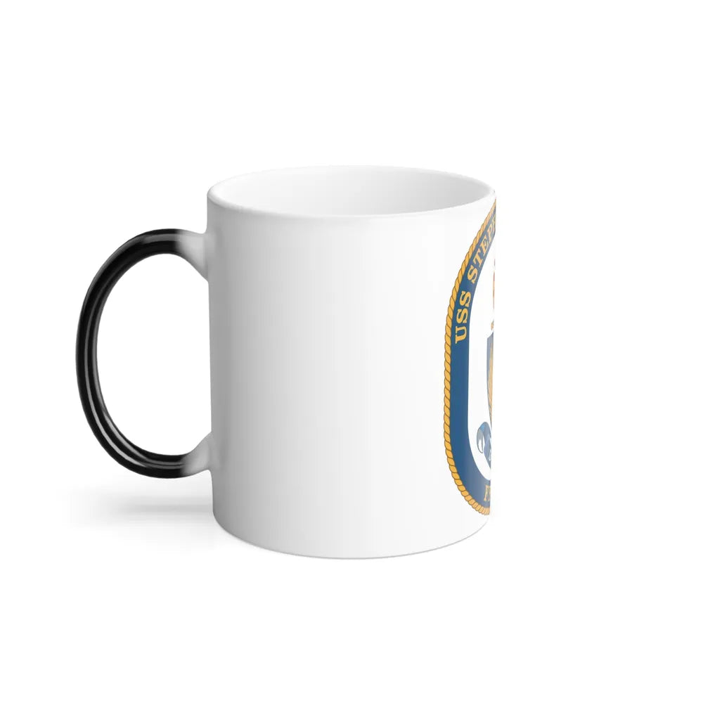 USS Stephen W Groves (U.S. Navy) Color Changing Mug 11oz-Go Mug Yourself