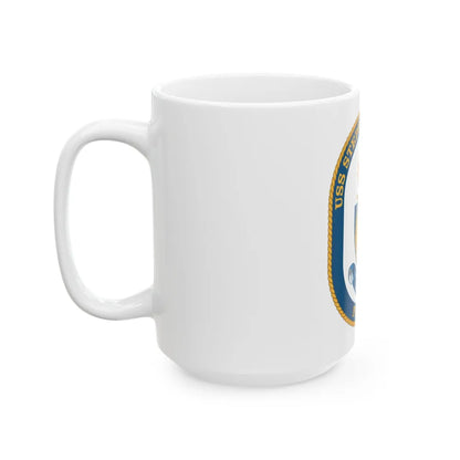 USS Stephen W Groves (U.S. Navy) White Coffee Mug-Go Mug Yourself