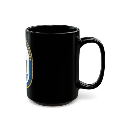 USS Stephen W Groves (U.S. Navy) Black Coffee Mug - Go Mug Yourself
