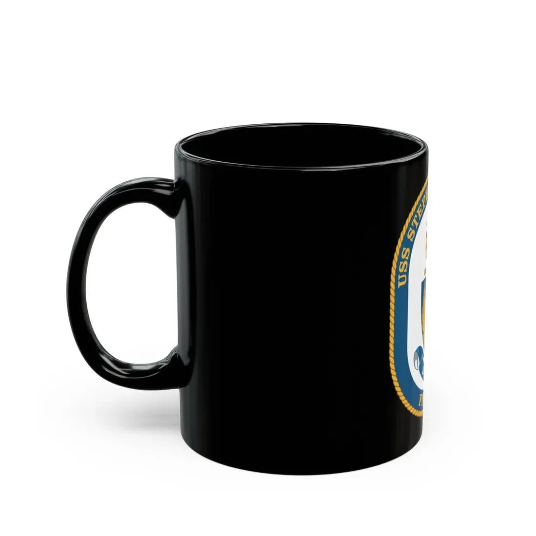 USS Stephen W Groves (U.S. Navy) Black Coffee Mug - Go Mug Yourself