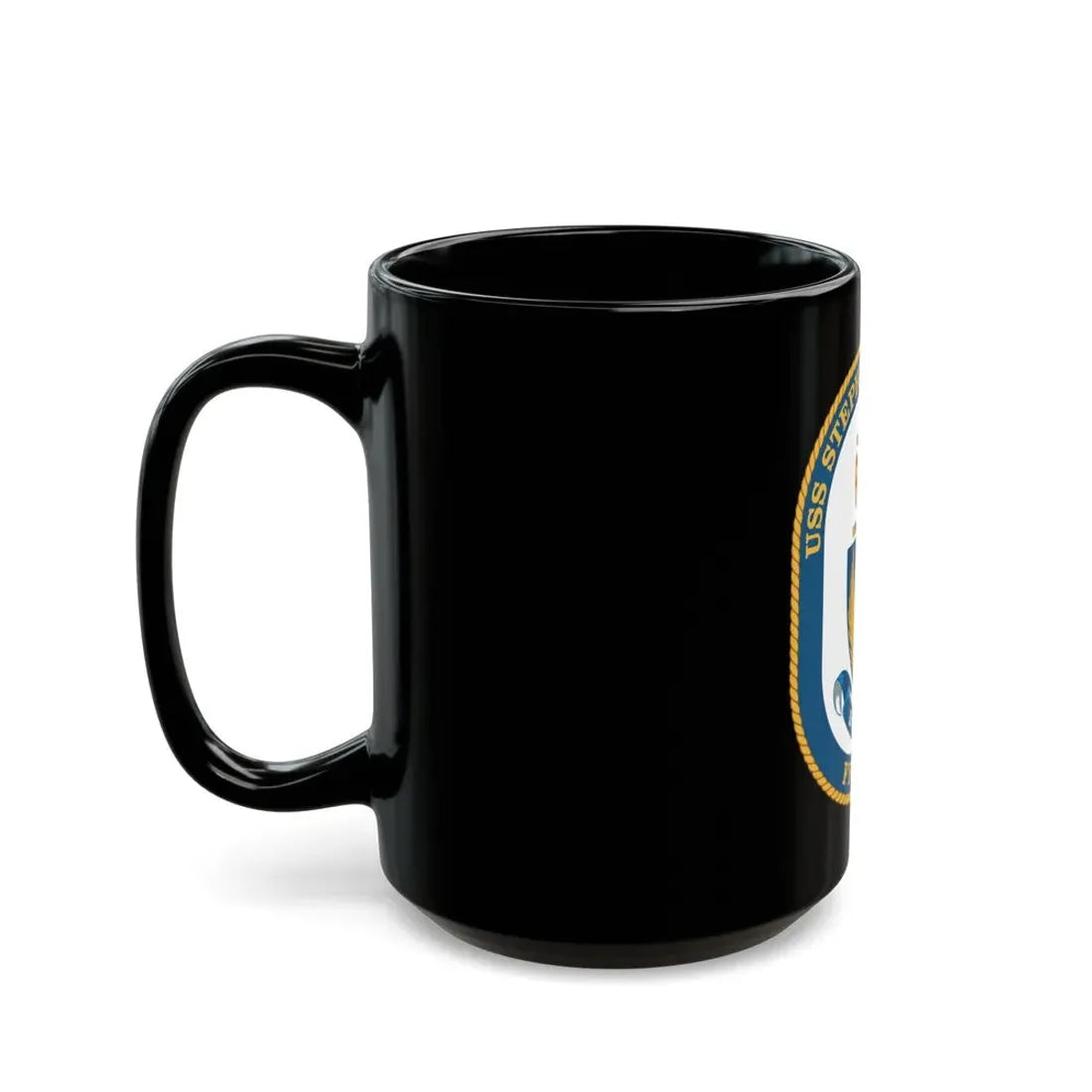 USS Stephen W Groves (U.S. Navy) Black Coffee Mug - Go Mug Yourself