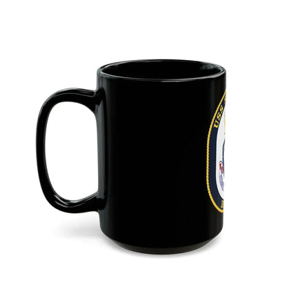 USS Stethem DDG 63 Crest (U.S. Navy) Black Coffee Mug - Go Mug Yourself