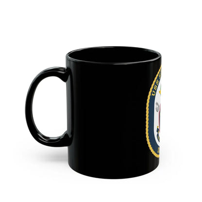 USS Stockdale COA (U.S. Navy) Black Coffee Mug-Go Mug Yourself