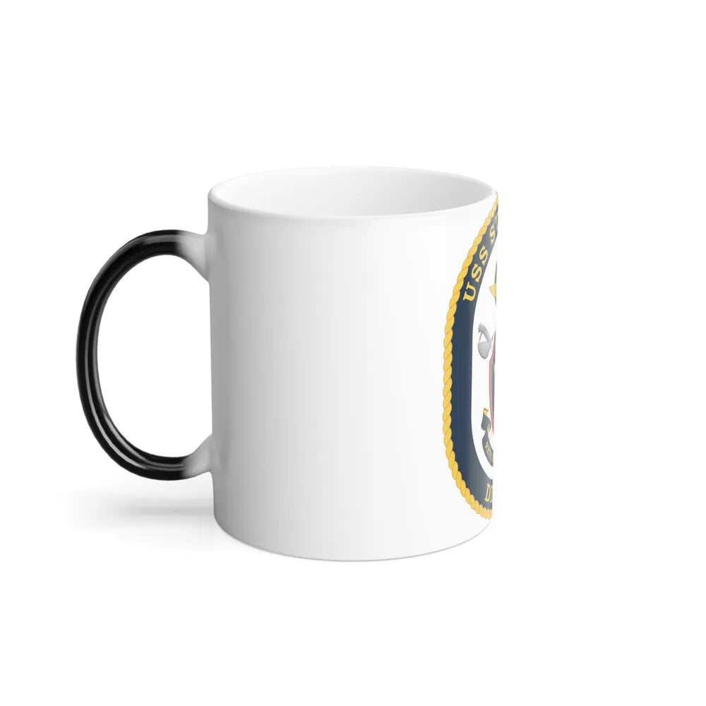USS Stockdale COA (U.S. Navy) Color Changing Mug 11oz-Go Mug Yourself
