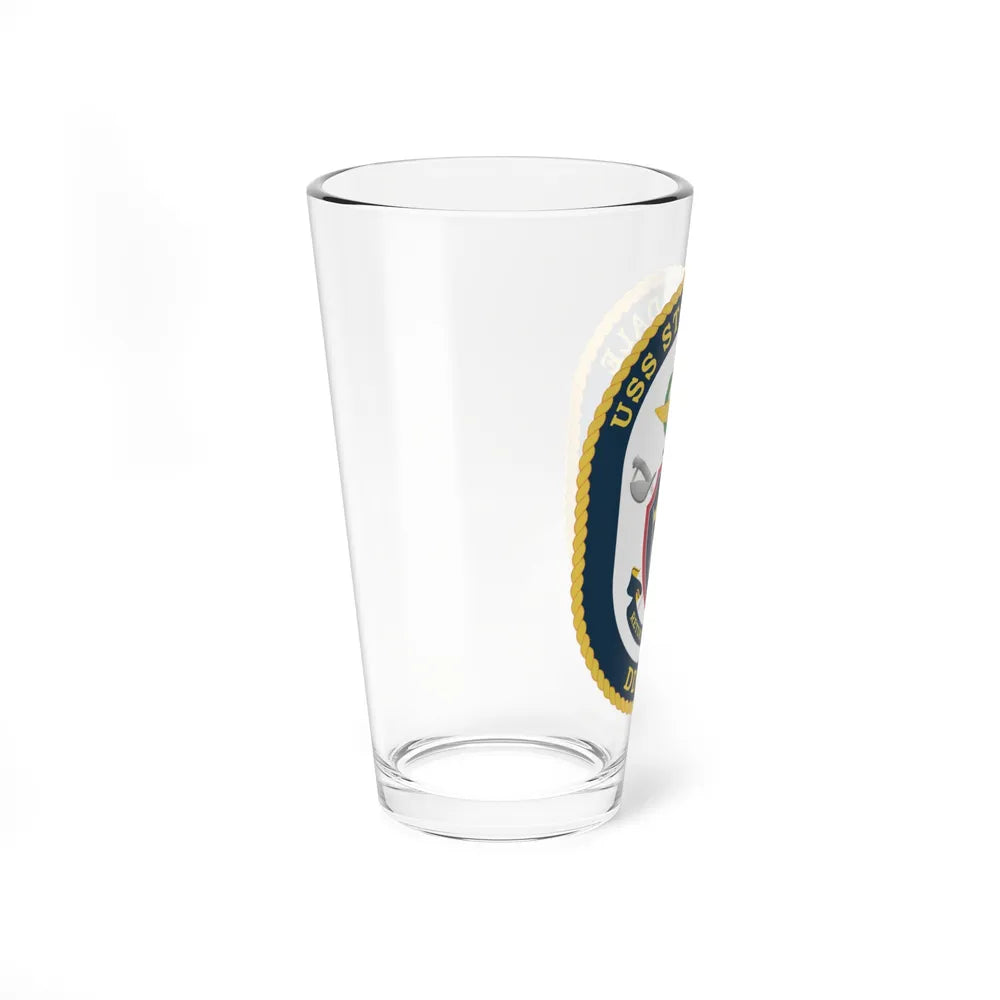 USS Stockdale COA (U.S. Navy) Pint Glass 16oz-Go Mug Yourself