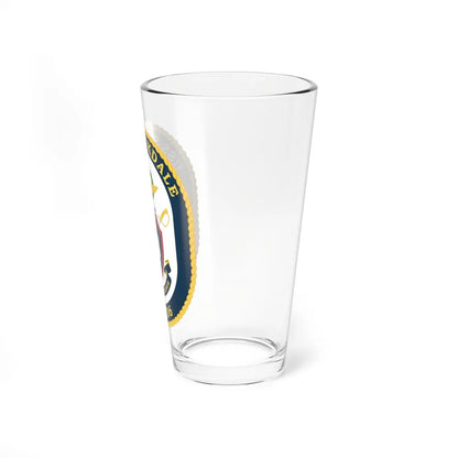 USS Stockdale COA (U.S. Navy) Pint Glass 16oz-Go Mug Yourself