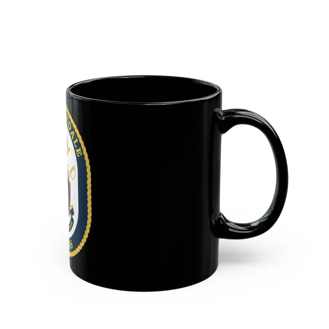 USS Stockdale COA (U.S. Navy) Black Coffee Mug - Go Mug Yourself