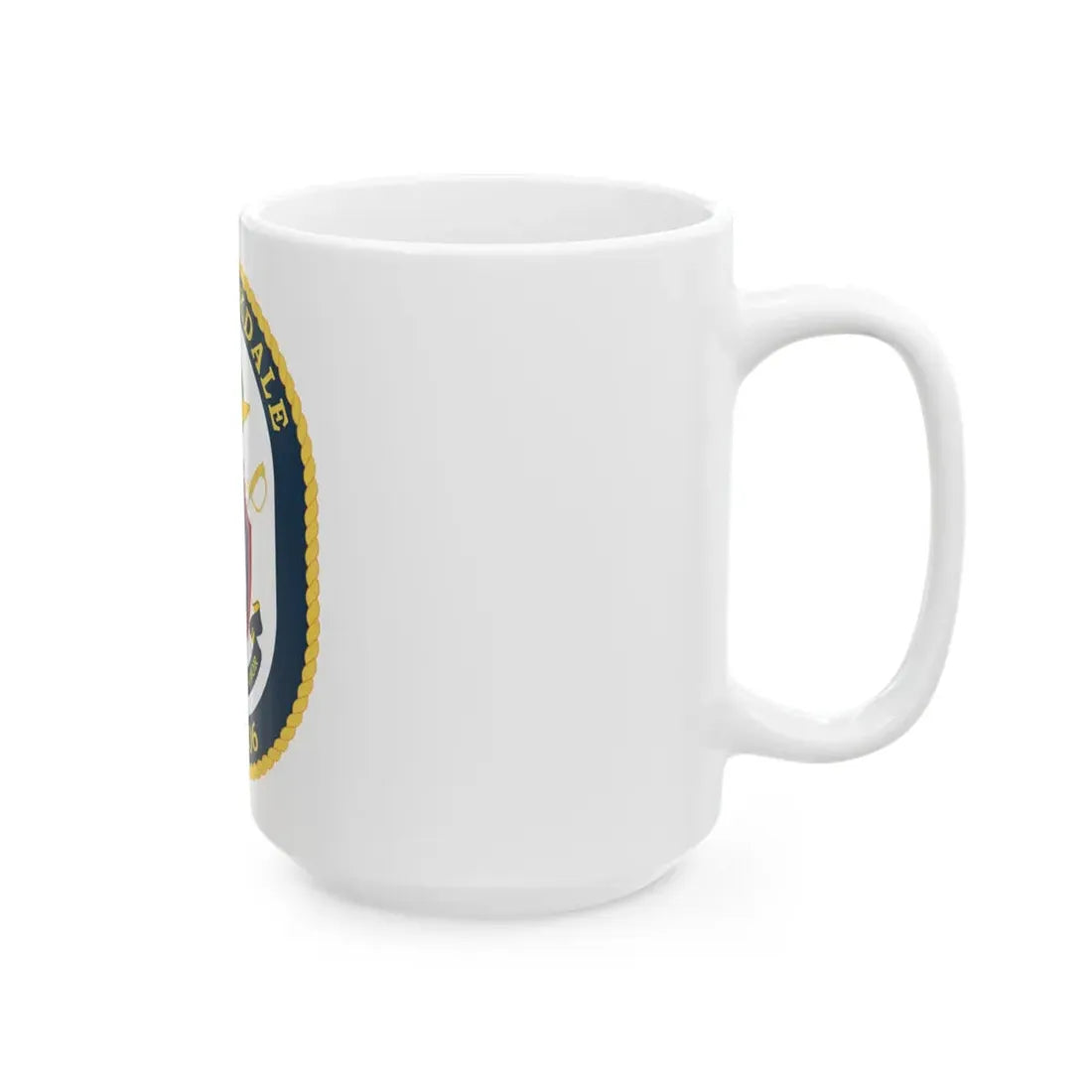 USS Stockdale COA (U.S. Navy) White Coffee Mug - Go Mug Yourself
