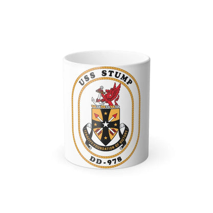 USS Stump DD 978 (U.S. Navy) Color Changing Mug 11oz-11oz-Go Mug Yourself