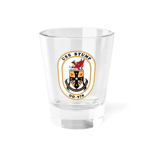 USS Stump DD 978 (U.S. Navy) Shot Glass 1.5oz 1.5oz - Go Mug Yourself