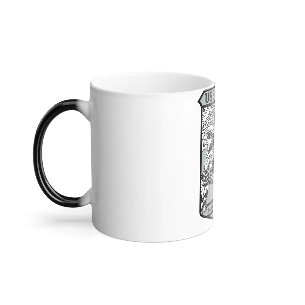 USS Tarawa Eagle Of The Sea LHA 1 BIN 1224 (U.S. Navy) Color Changing Mug 11oz-Go Mug Yourself