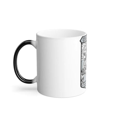 USS Tarawa Eagle Of The Sea LHA 1 BIN 1224 (U.S. Navy) Color Changing Mug 11oz-Go Mug Yourself