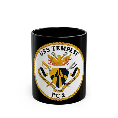 USS Tempest PC 2 (U.S. Navy) Black Coffee Mug 11oz - Go Mug Yourself