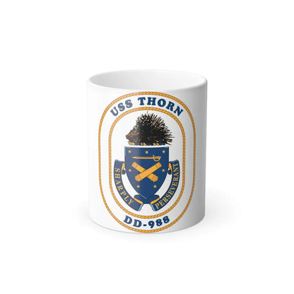 USS Thorn DD 988 v2 (U.S. Navy) Color Changing Mug 11oz-11oz-Go Mug Yourself