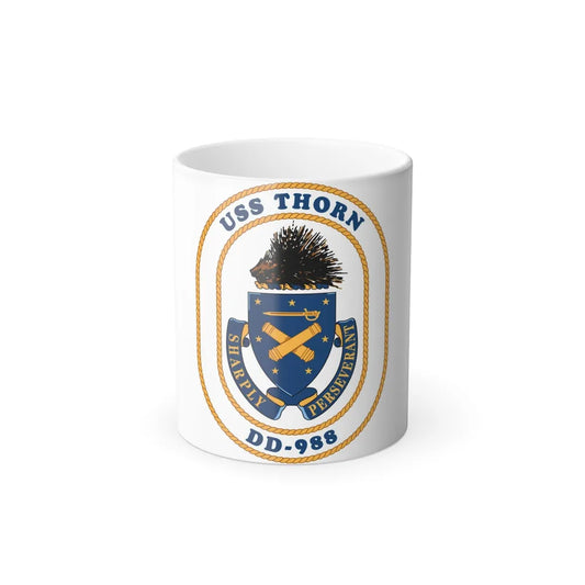 USS Thorn DD 988 v2 (U.S. Navy) Color Changing Mug 11oz-11oz-Go Mug Yourself