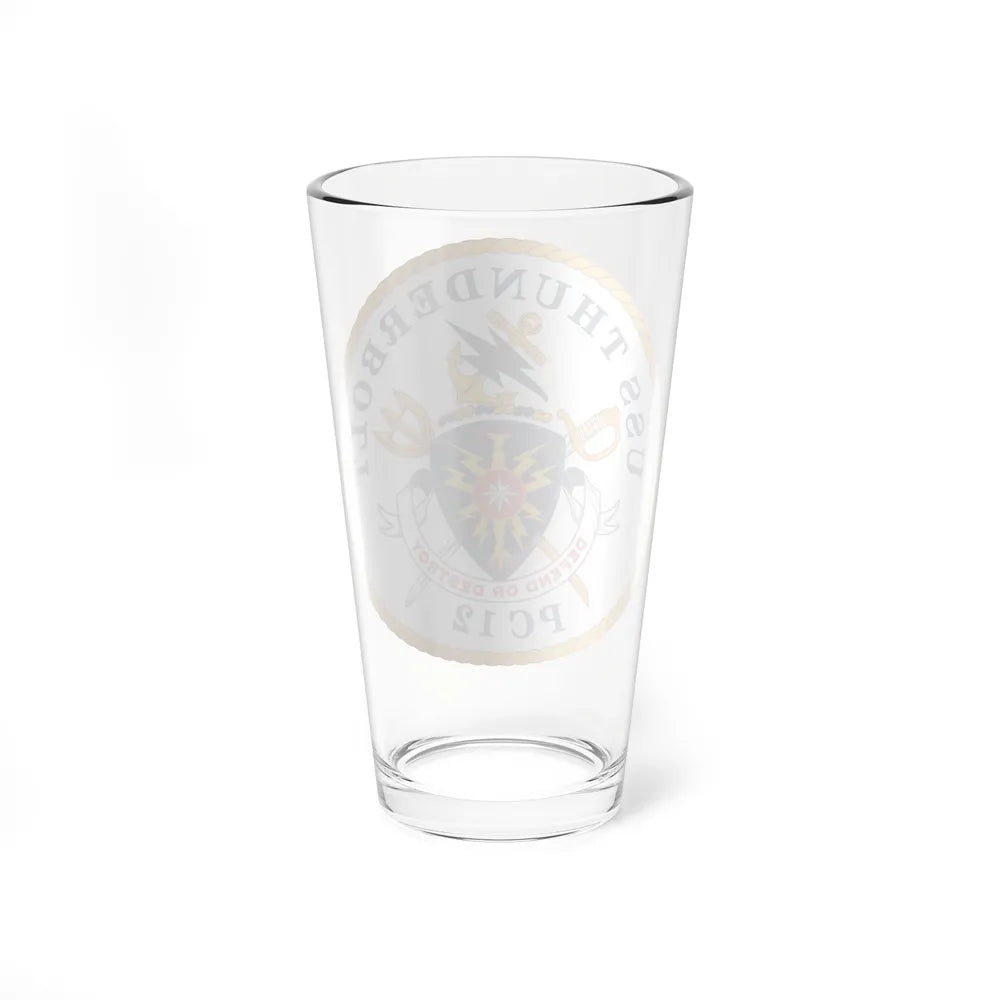 USS Thunderbolt PC 12 (U.S. Navy) Pint Glass 16oz-Go Mug Yourself