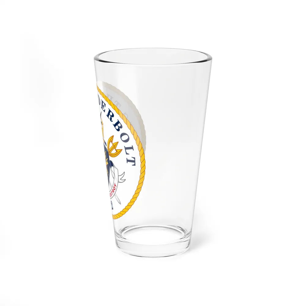 USS Thunderbolt PC 12 (U.S. Navy) Pint Glass 16oz-Go Mug Yourself