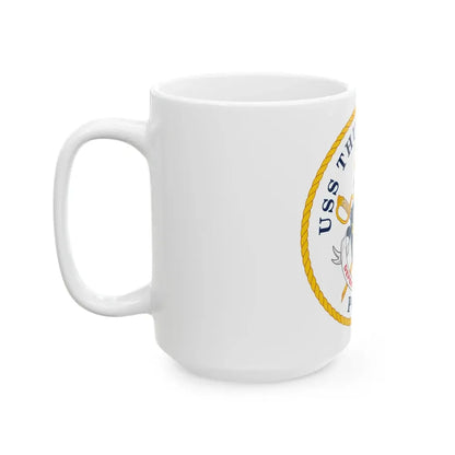 USS Thunderbolt PC 12 (U.S. Navy) White Coffee Mug - Go Mug Yourself