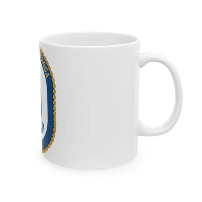 USS Ticonderoga (U.S. Navy) White Coffee Mug-Go Mug Yourself