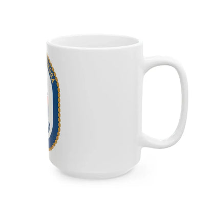 USS Ticonderoga (U.S. Navy) White Coffee Mug - Go Mug Yourself