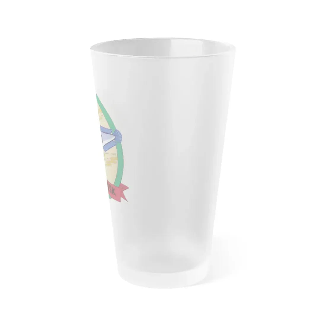 USS TORSK SS 423 (U.S. Navy) Frosted Pint Glass 16oz - Go Mug Yourself