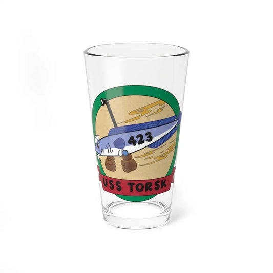 USS TORSK SS 423 (U.S. Navy) Pint Glass 16oz 16oz - Go Mug Yourself