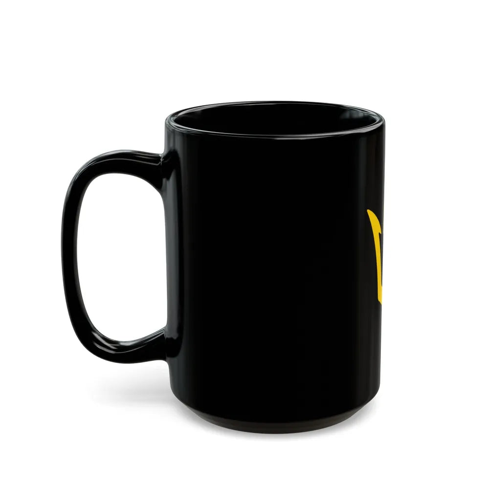 USS TRIPOLI TRIDENT (U.S. Navy) Black Coffee Mug-Go Mug Yourself