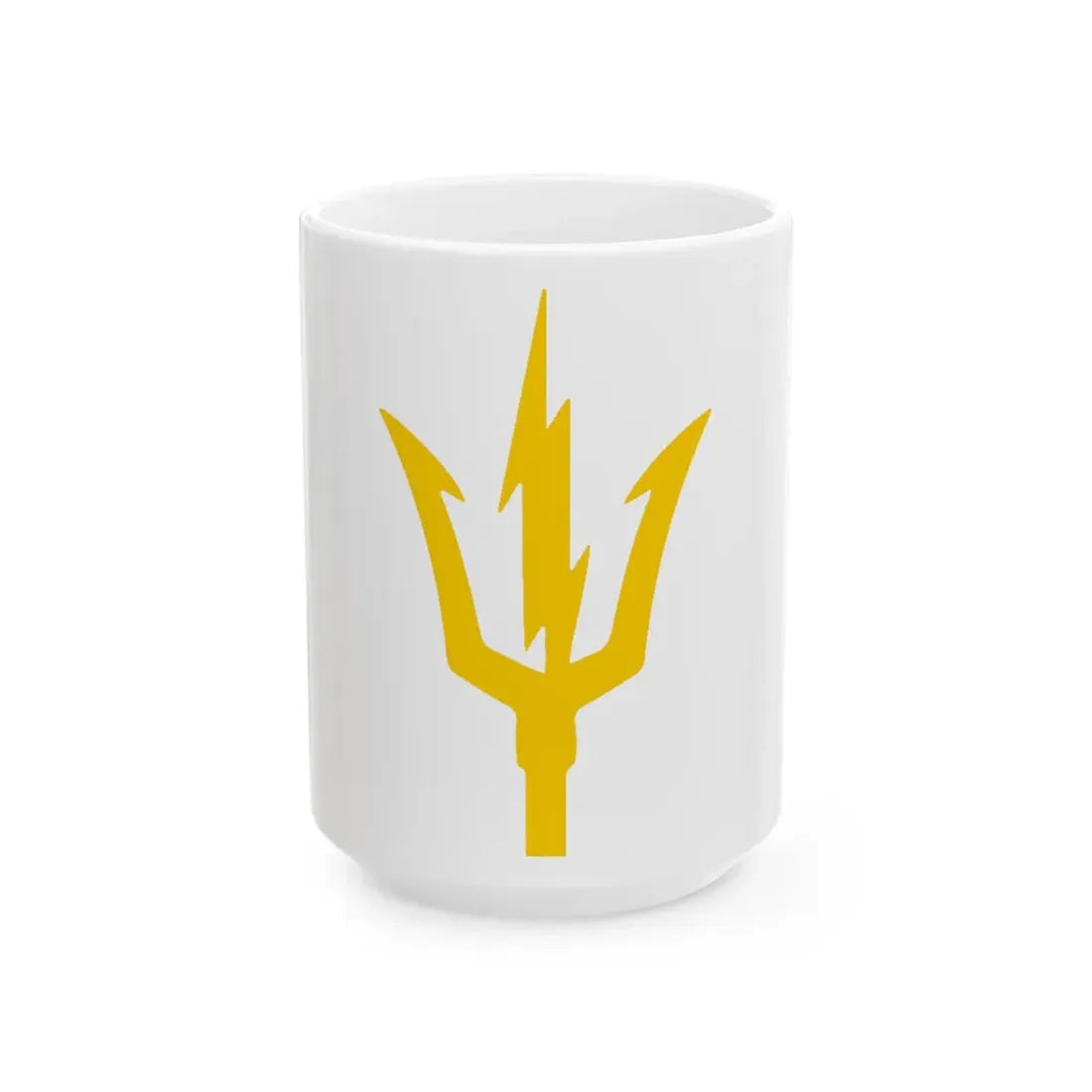 USS TRIPOLI TRIDENT (U.S. Navy) White Coffee Mug 15oz - Go Mug Yourself