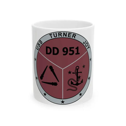 USS Turner Joy DD951 (U.S. Navy) White Coffee Mug 11oz - Go Mug Yourself