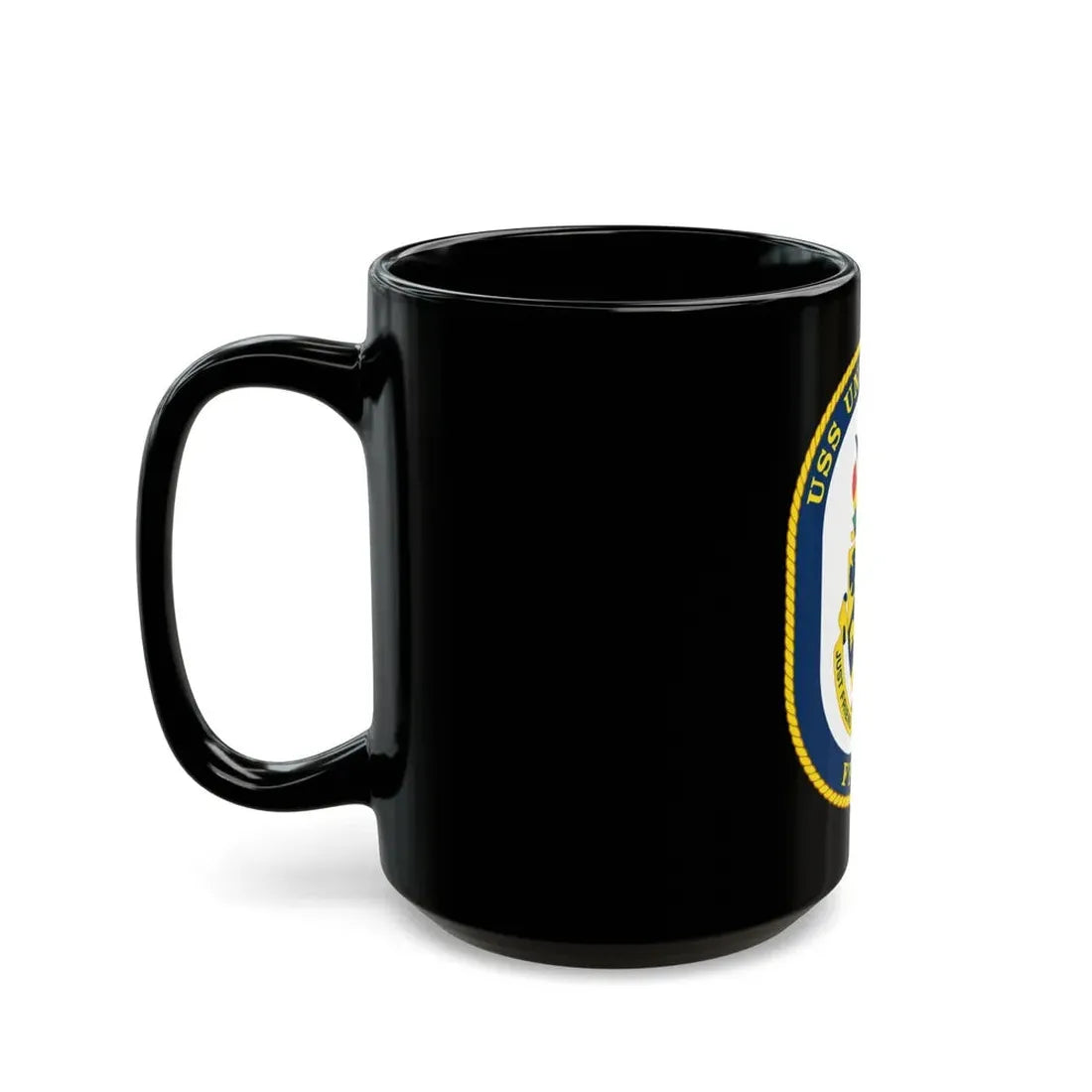 USS Underwood FFG 36 v2 (U.S. Navy) Black Coffee Mug - Go Mug Yourself