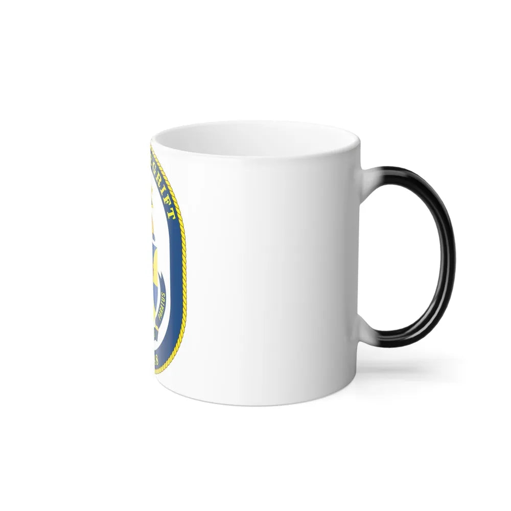 USS Vandegrift FFG 48 v2 (U.S. Navy) Color Changing Mug 11oz-Go Mug Yourself