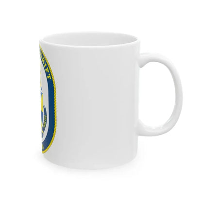USS Vandegrift FFG 48 v2 (U.S. Navy) White Coffee Mug - Go Mug Yourself