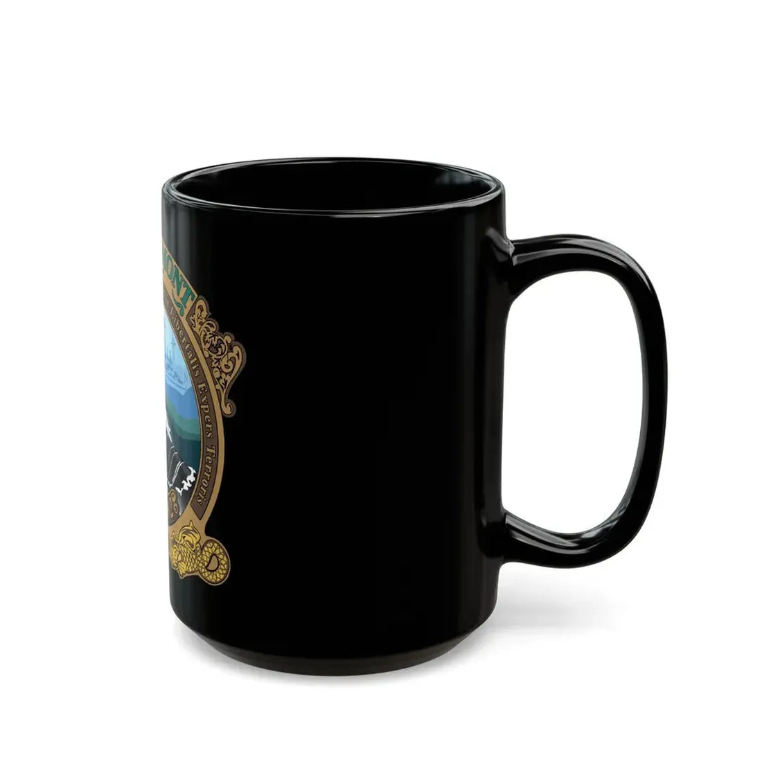 USS Vermont SSN 792 (U.S. Navy) Black Coffee Mug - Go Mug Yourself