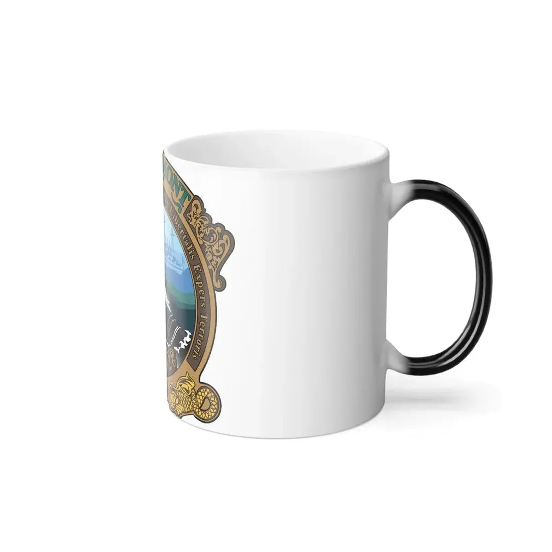 USS Vermont SSN 792 (U.S. Navy) Color Changing Mug 11oz - Go Mug Yourself